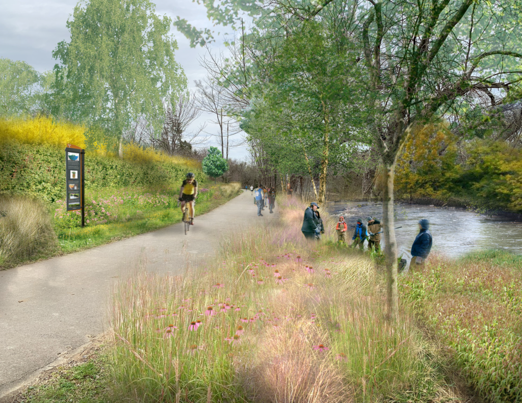 Third Creek Initiative greenway entrance